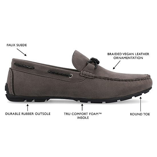Vance Co Tyrell Mens Moc Closed Toe Loafers