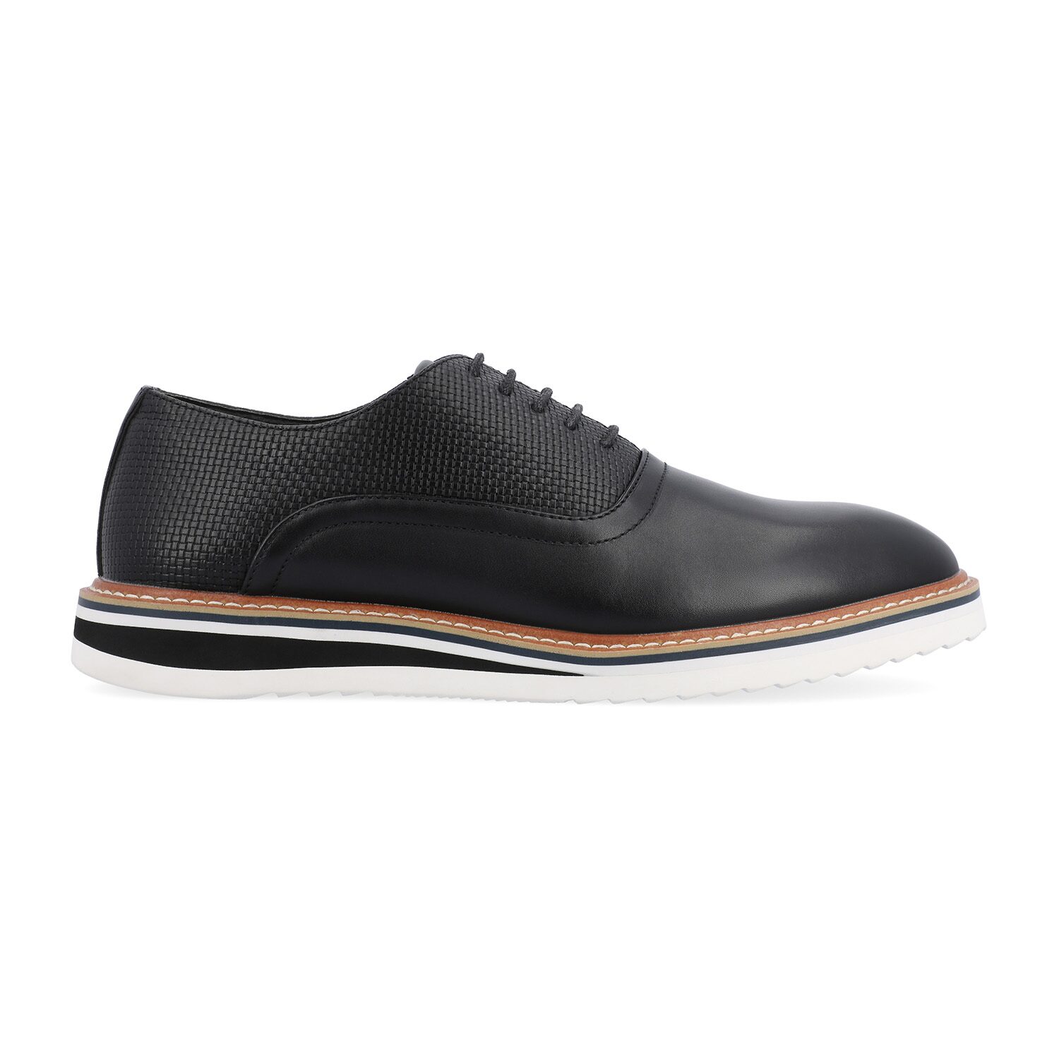 Vance Co Weber Mens Round Closed Toe Oxford Shoes