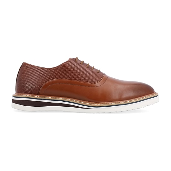 Vance Co Weber Mens Round Closed Toe Oxford Shoes