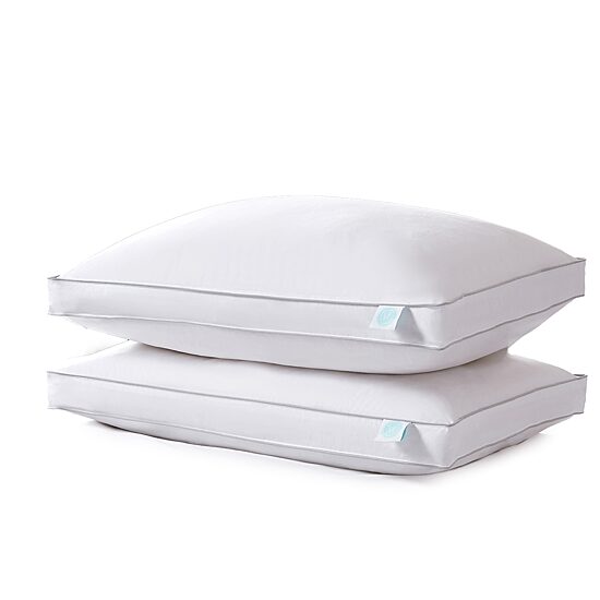 Martha Stewart Down 2 Pack Medium Density Bed Pillow