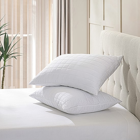 Blue Ridge Home Fashions Active Memory Foam 2 Pack Medium Density Bed Pillow