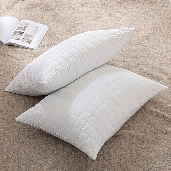 Blue Ridge Home Fashions Active Memory Foam 2 Pack Medium Density Bed Pillow