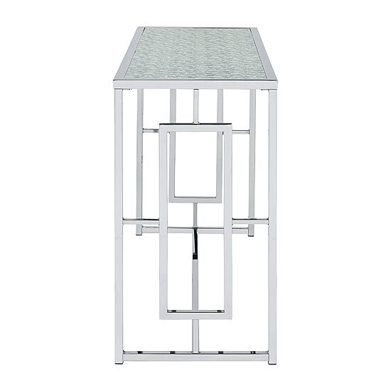 Furniture of America™ Haines Glass Top Console Table