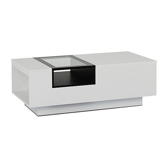 Furniture of America™ Auburn Glass Top Storage Coffee Table