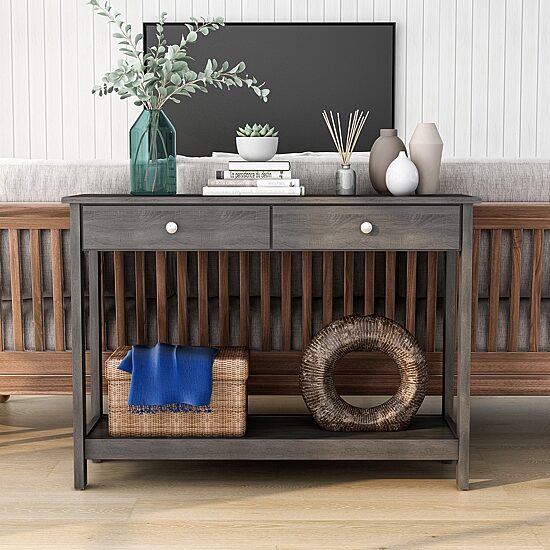 Furniture of America™ Conway Storage 2-Drawer Console Table