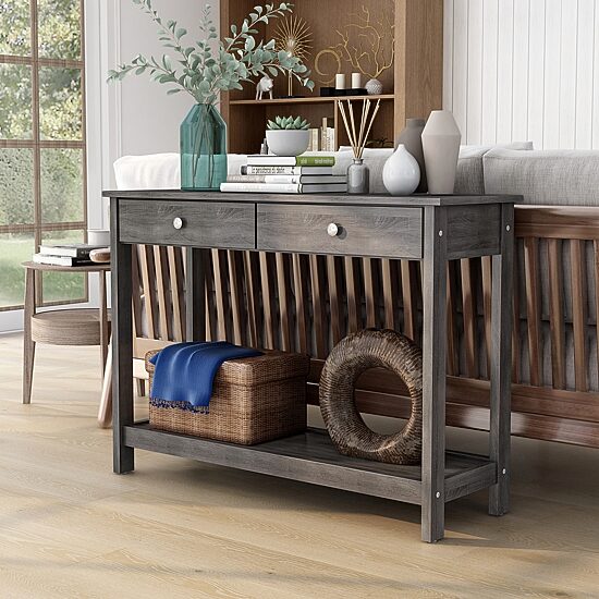 Furniture of America™ Conway Storage 2-Drawer Console Table