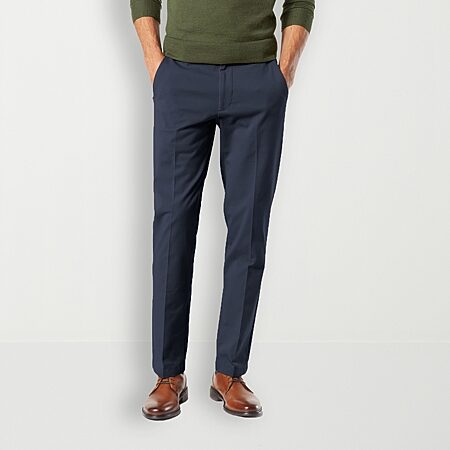 men's classic-fit ultraflex stretch flat-front dress pants Ralph Lauren - Brandclub