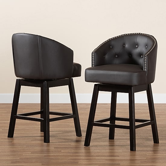 Theron 2-pc. Counter Height Bar Stool
