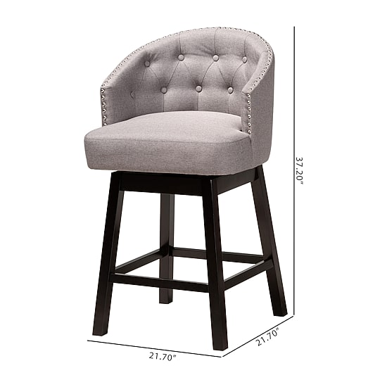 Theron 2-pc. Counter Height Bar Stool
