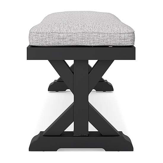 Signature Design by Ashley® Beachcroft Outdoor Bench with Nuvella Cushion
