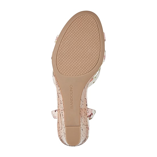 BANDOLINO Womens Adler Wedge Sandals