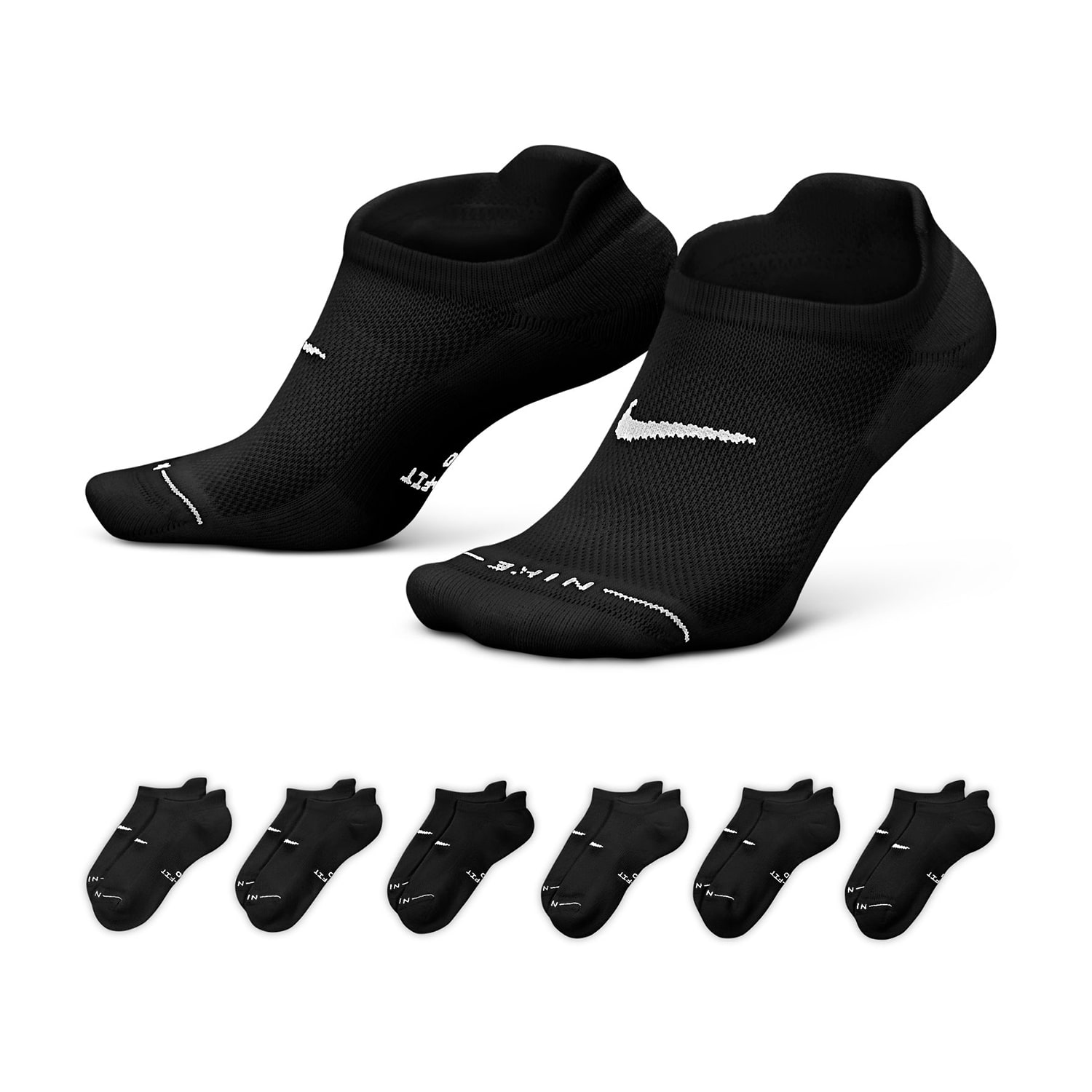 Nike Everyday Elevated Unisex Adult No Show Socks