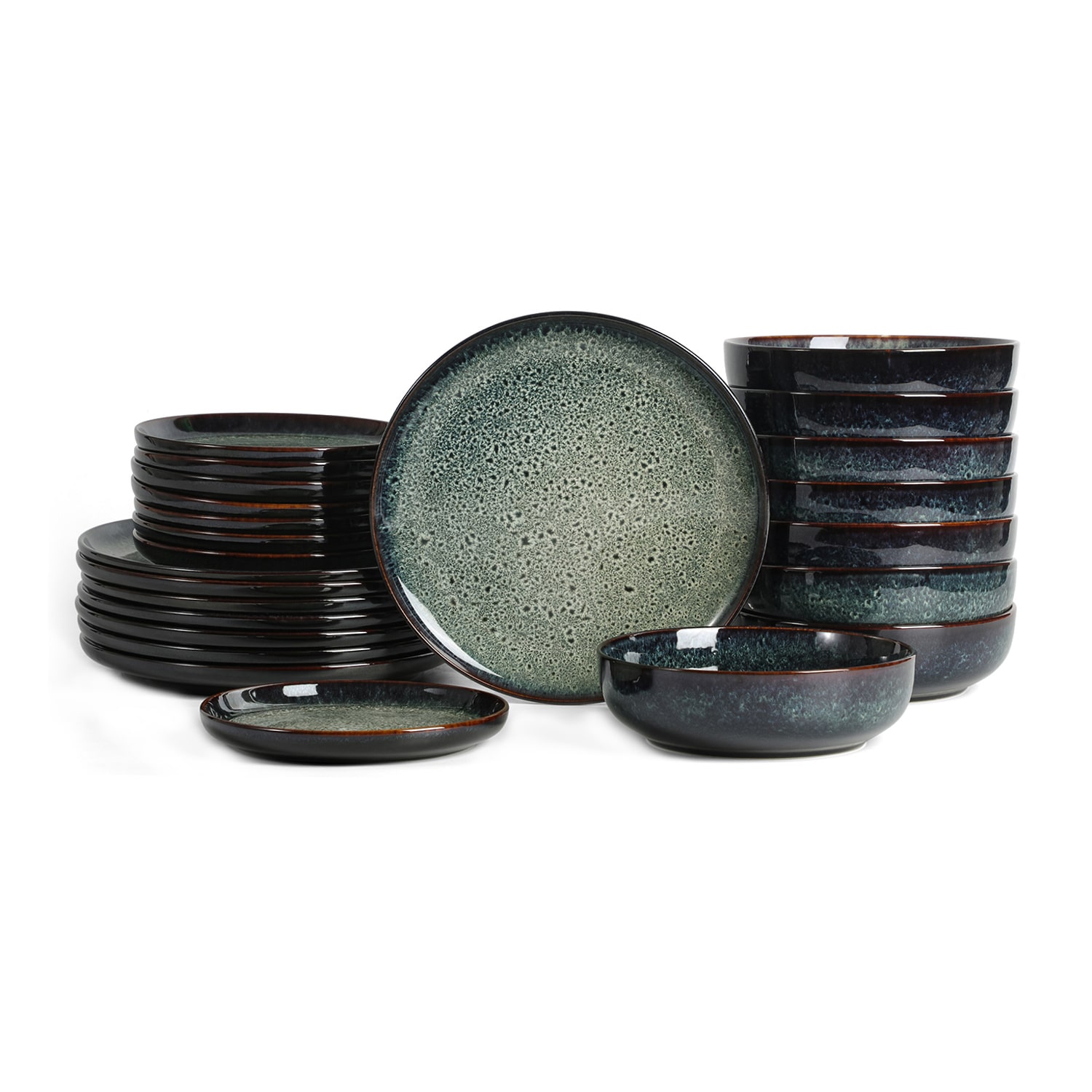 Stone + Lain Remy 24-pc. Stoneware Dinnerware Set