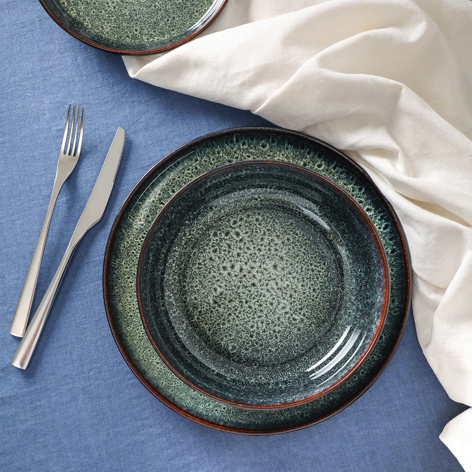 Stone + Lain Remy 24-pc. Stoneware Dinnerware Set