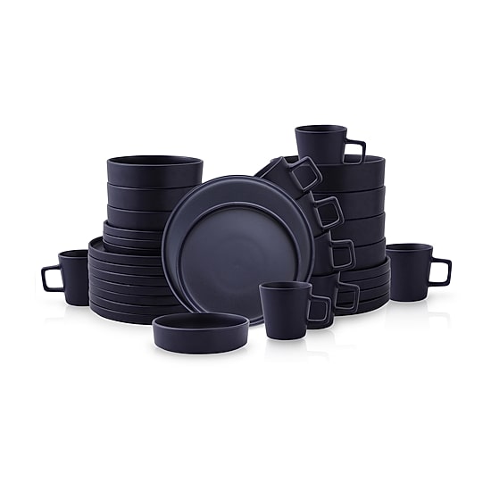 Stone + Lain Cleo 32-pc. Stoneware Dinnerware Set