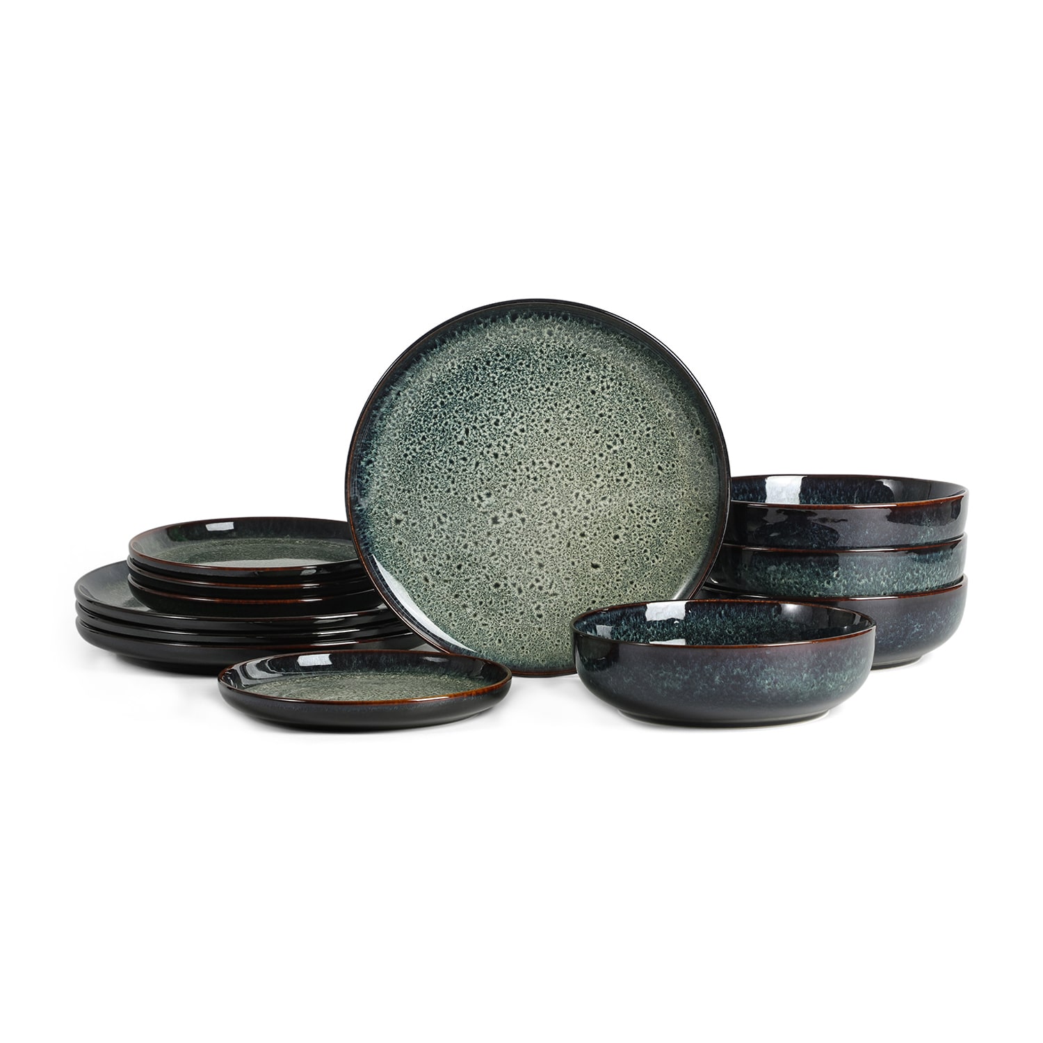 Stone + Lain Remy 12-pc. Stoneware Dinnerware Set
