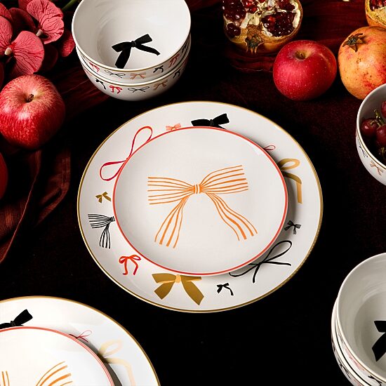 Stone + Lain Rosie 12-pc. Porcelain Dinnerware Set