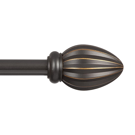 Kenney® Fast Fit™ Easy Install Bailey Curtain Rod