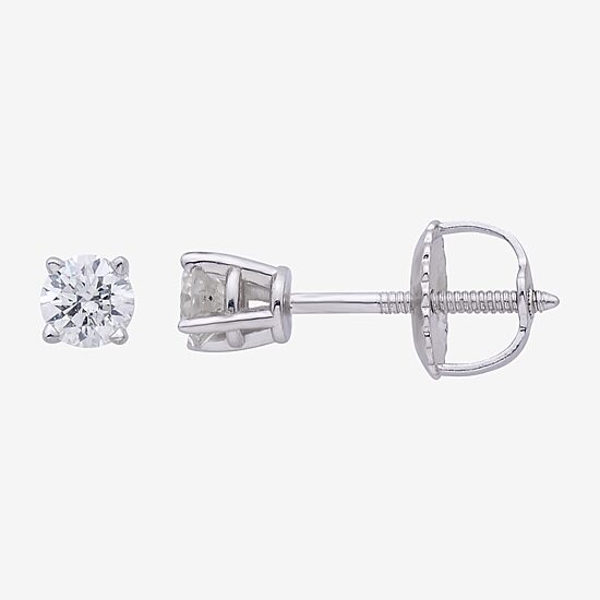 Premier Collection 1/4 CT. T.W. Natural Diamond Stud Earrings 14K Gold
