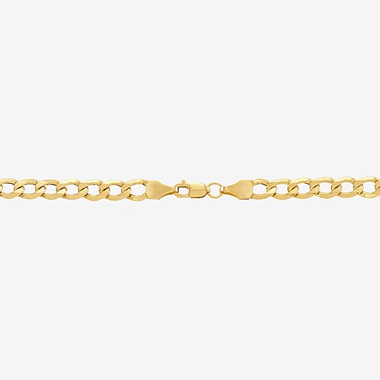 Made in Italy Unisex Adult 18 - 22 Inch 10K Gold Link Necklace