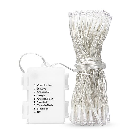 5' 6-Strand LED Curtain String Lights