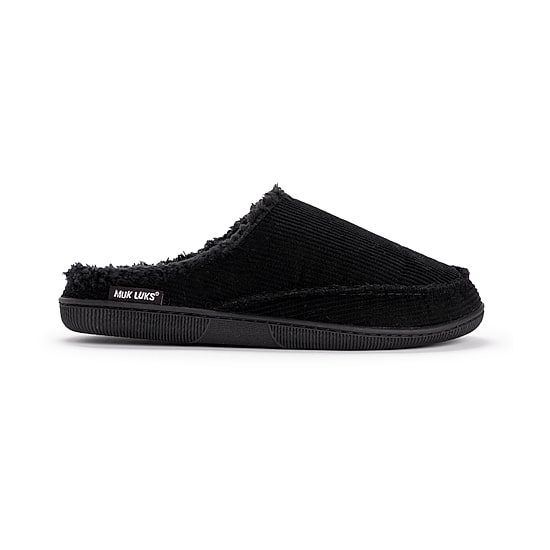 Muk Luks Mens Memory Foam Clog Slippers