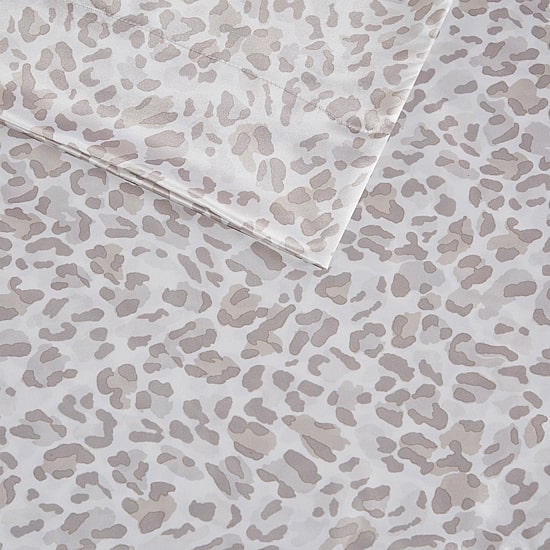 Madison Park Essentials Printed Satin Sheet Set