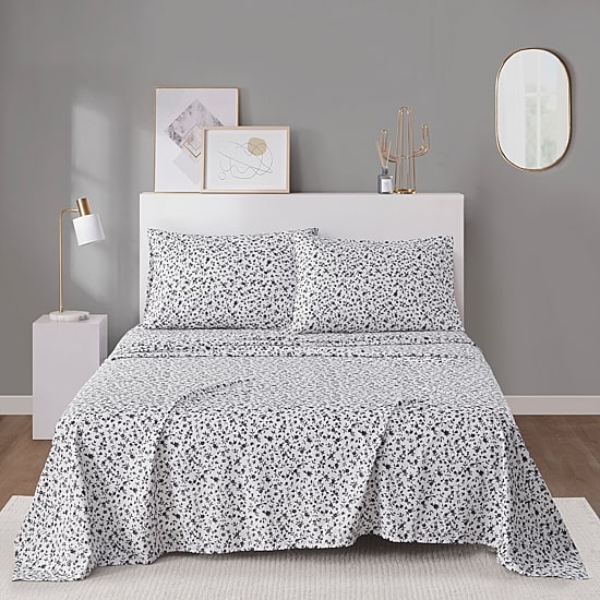 Intelligent Design Printed Mircofiber Sheet Set