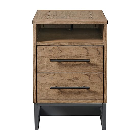 Eden 2-Drawer Chairside Table