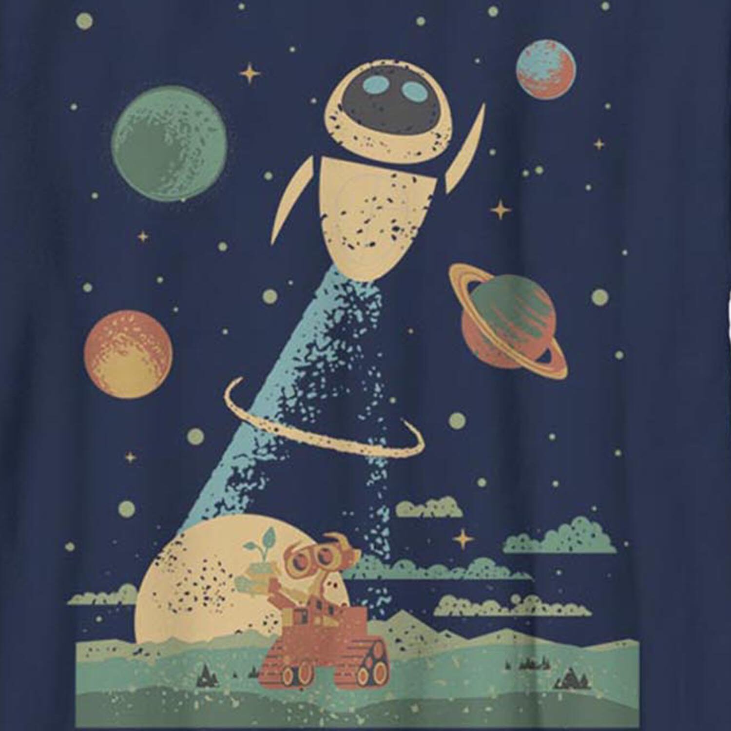 Little & Big Kid Boys Crew Neck Short Sleeve Slim Fit Wall-E Graphic T-Shirt
