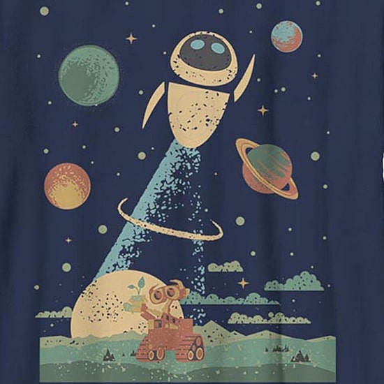 Little & Big Kid Boys Crew Neck Short Sleeve Slim Fit Wall-E Graphic T-Shirt