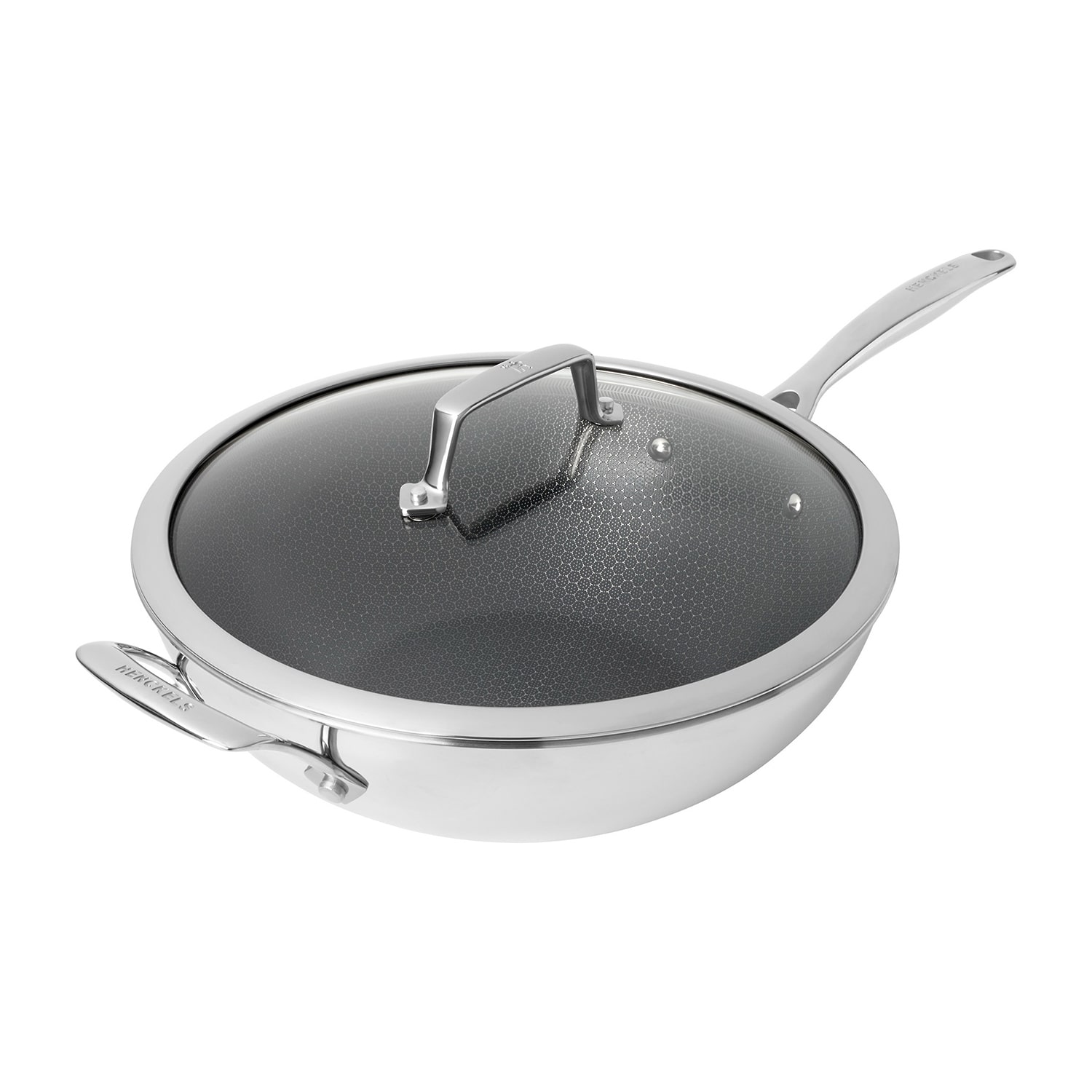Henckels 12 Inch Stainless Steel Wok