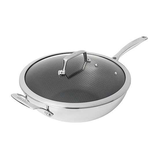 Henckels 12 Inch Stainless Steel Wok