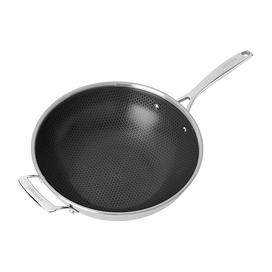 Henckels 12 Inch Stainless Steel Wok