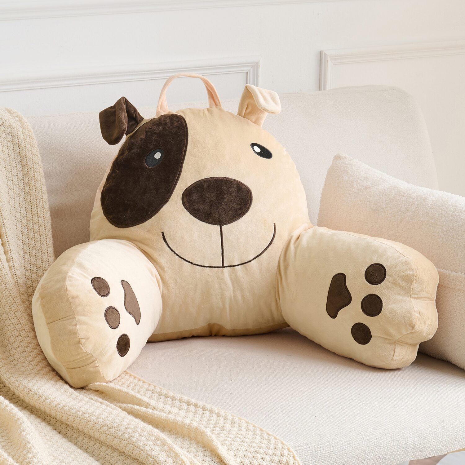 Sweet Home Collection Kids Cute Character Bed Rest Pillow
