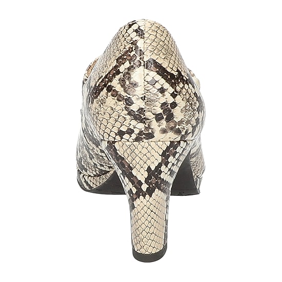 Easy Street Zest Womens Round Closed Toe Sculptural Heel Pumps