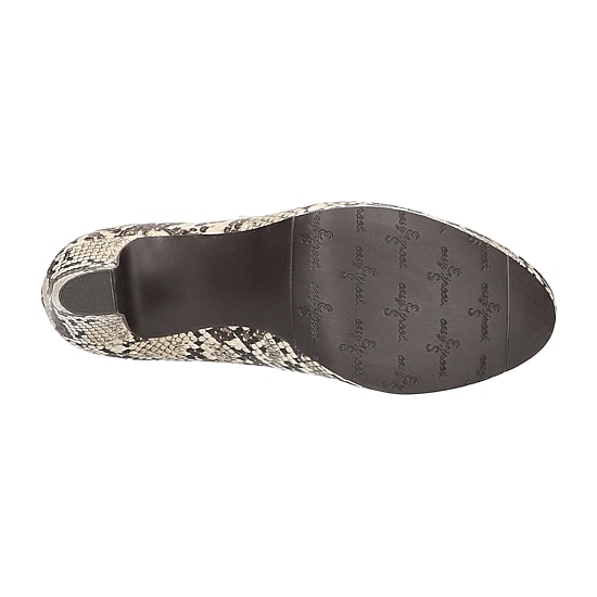 Easy Street Zest Womens Round Closed Toe Sculptural Heel Pumps