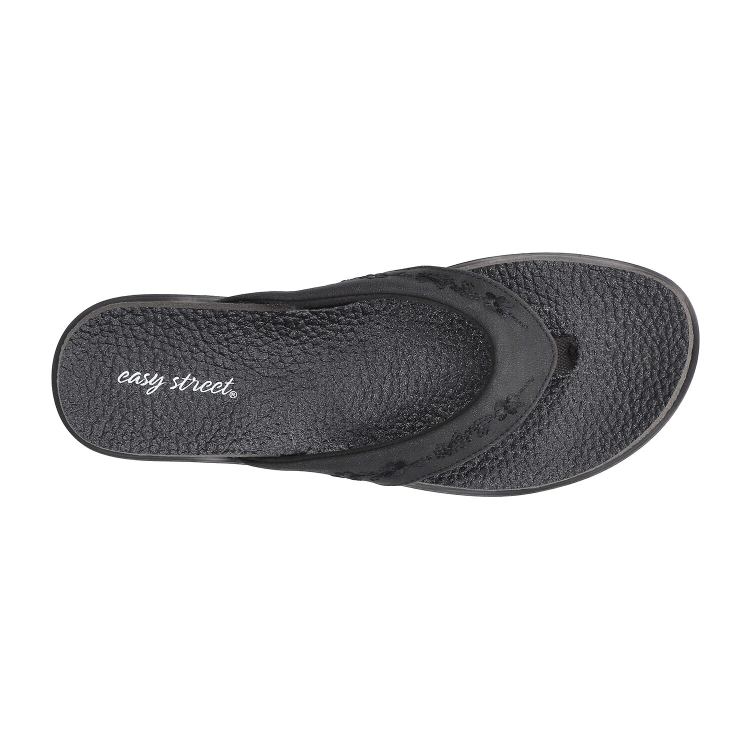 Easy Street Womens Wanderlust Slide Sandals