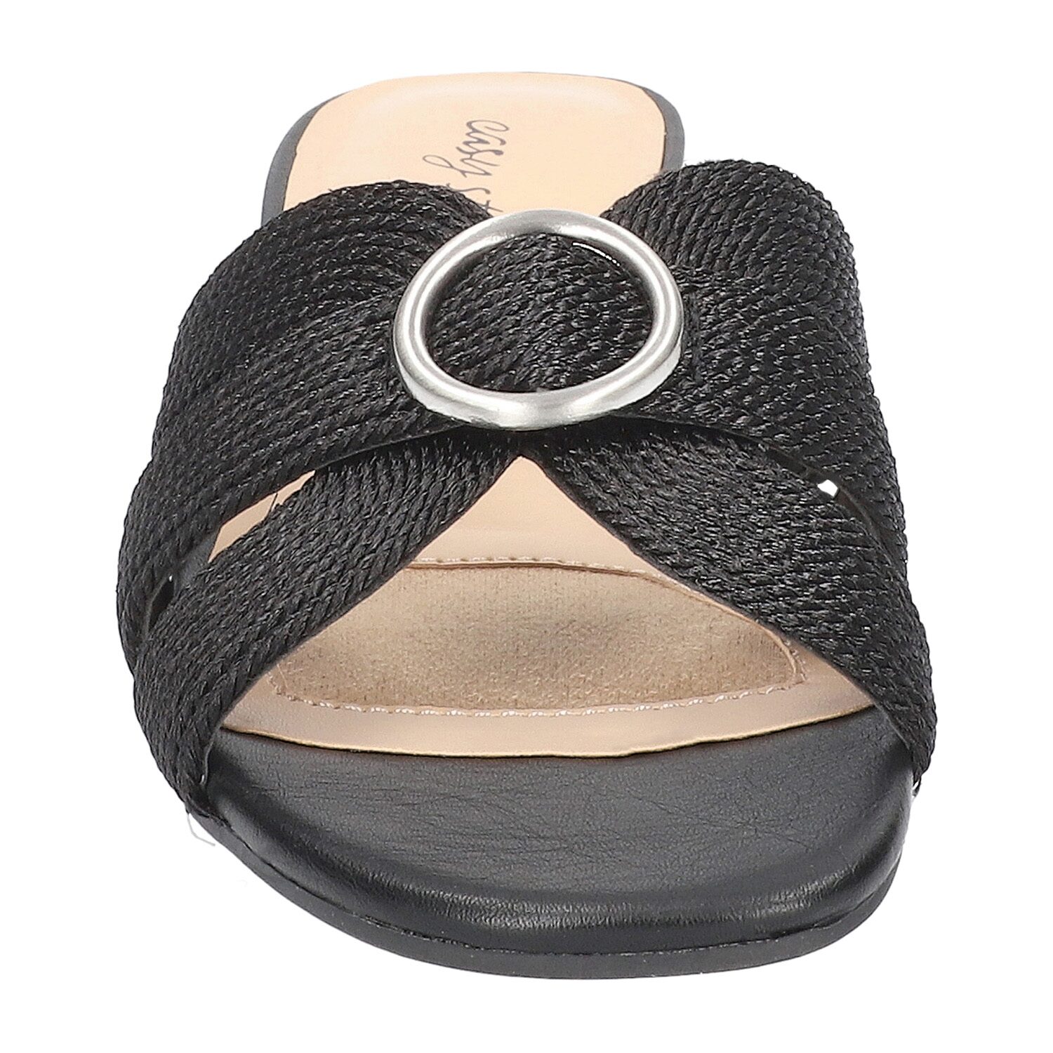 Easy Street Womens Onyx Heeled Sandals