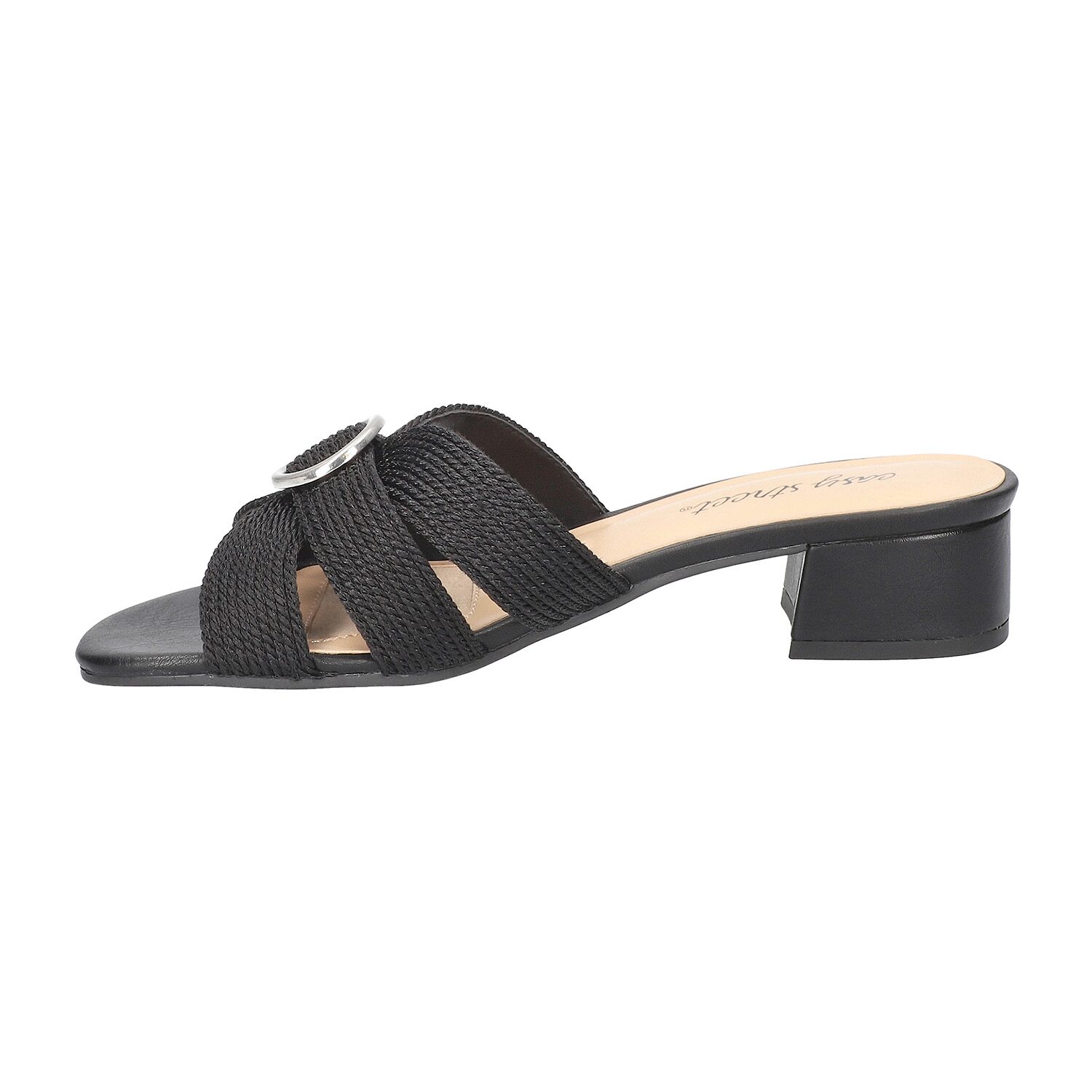 Easy Street Womens Onyx Heeled Sandals