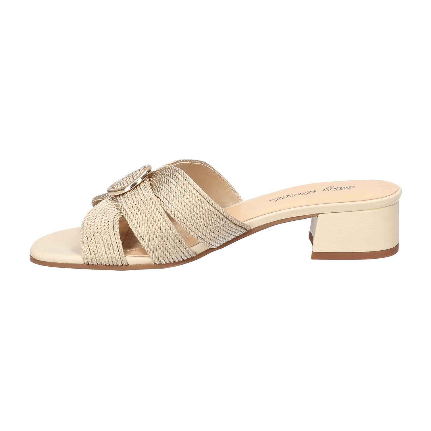 Easy Street Womens Onyx Heeled Sandals