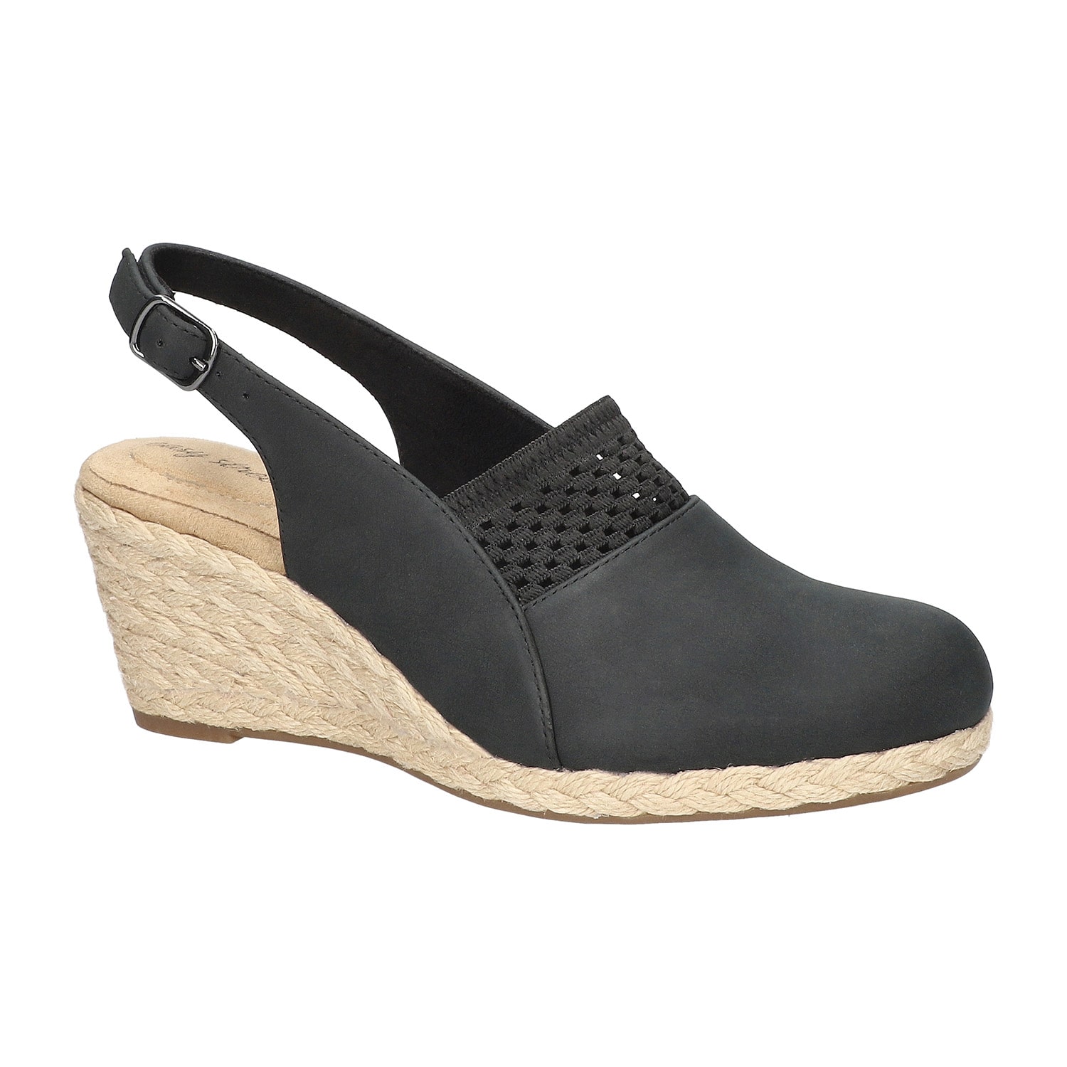 Easy Street Womens Aloha Espadrille Wedge Sandals