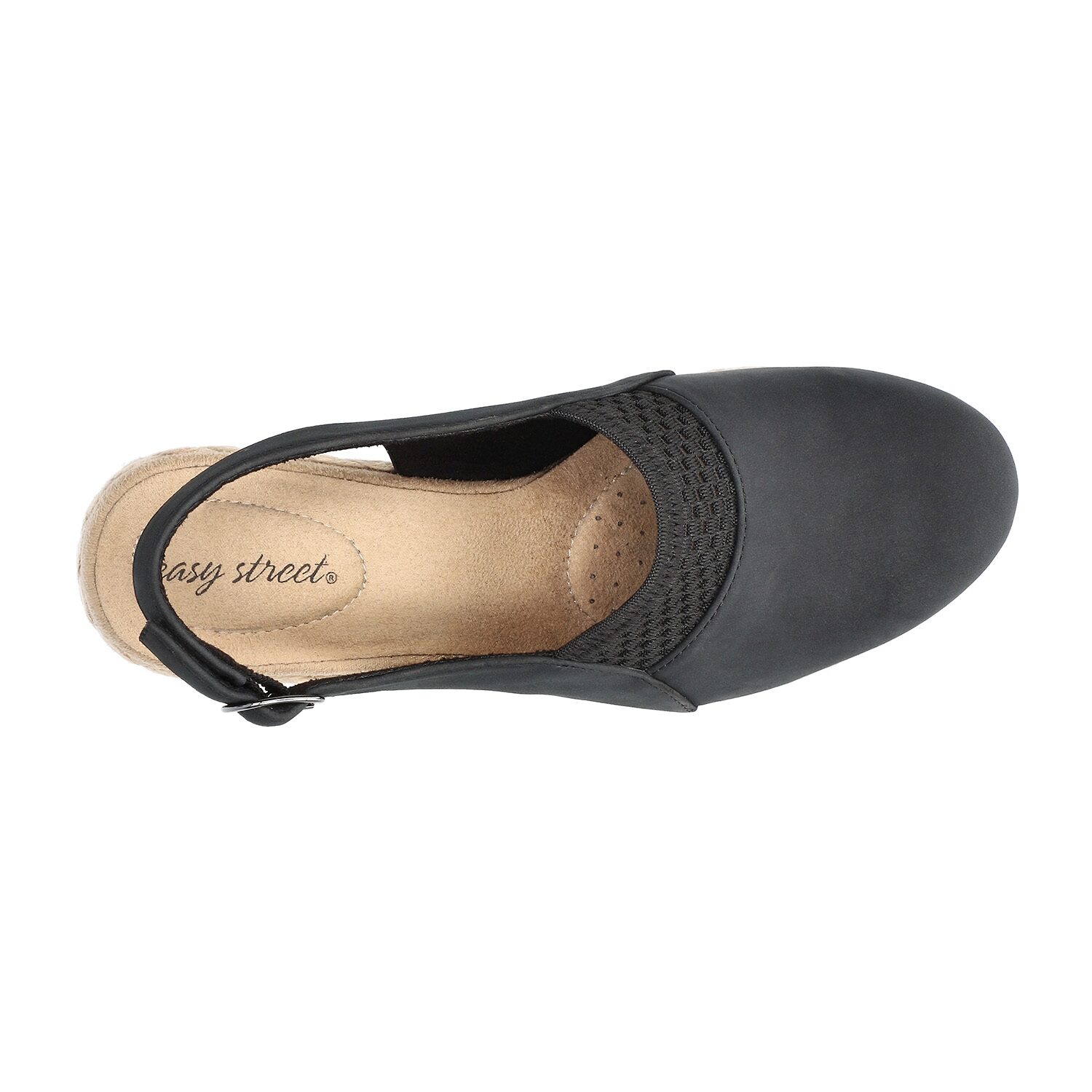 Easy Street Womens Aloha Espadrille Wedge Sandals