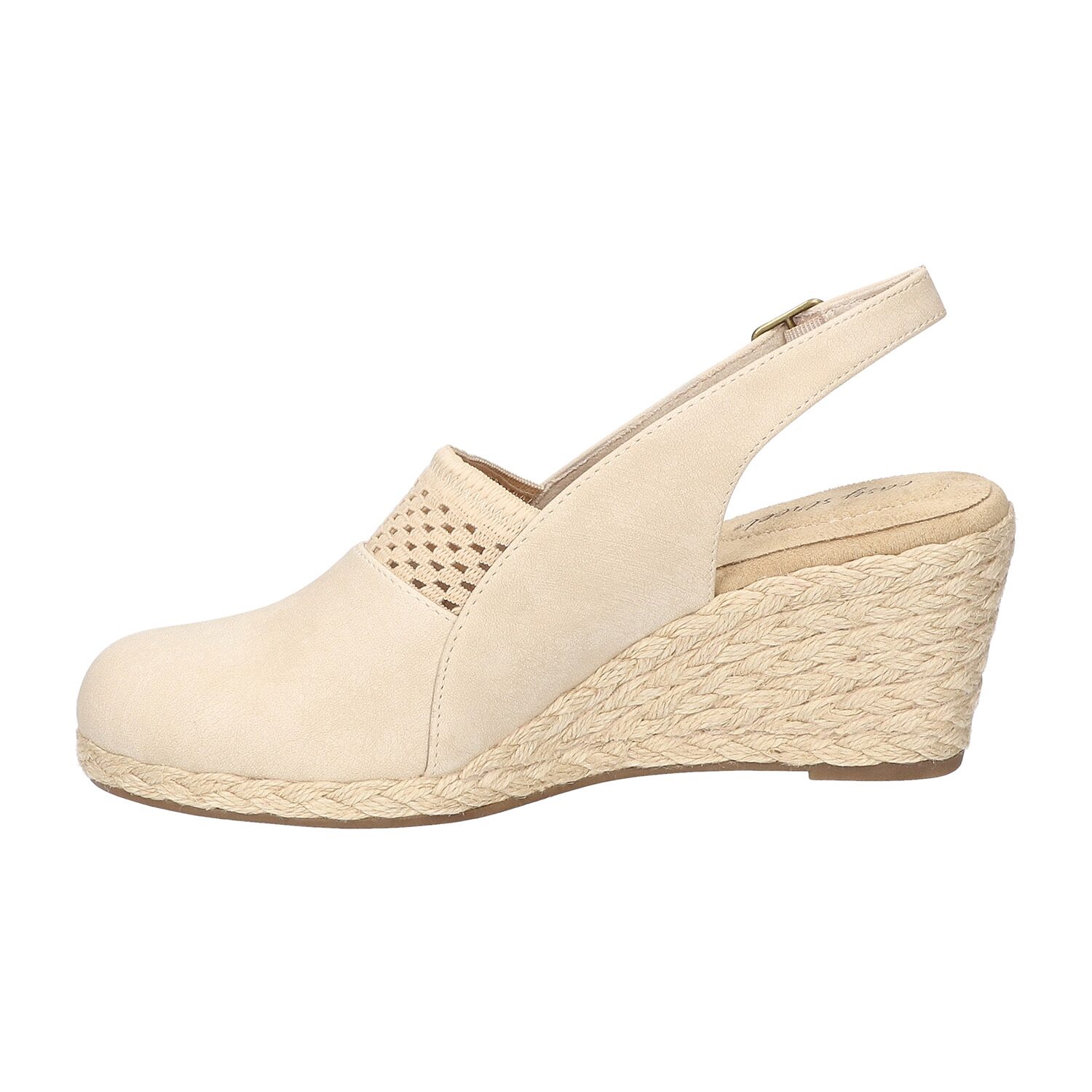Easy Street Womens Aloha Espadrille Wedge Sandals