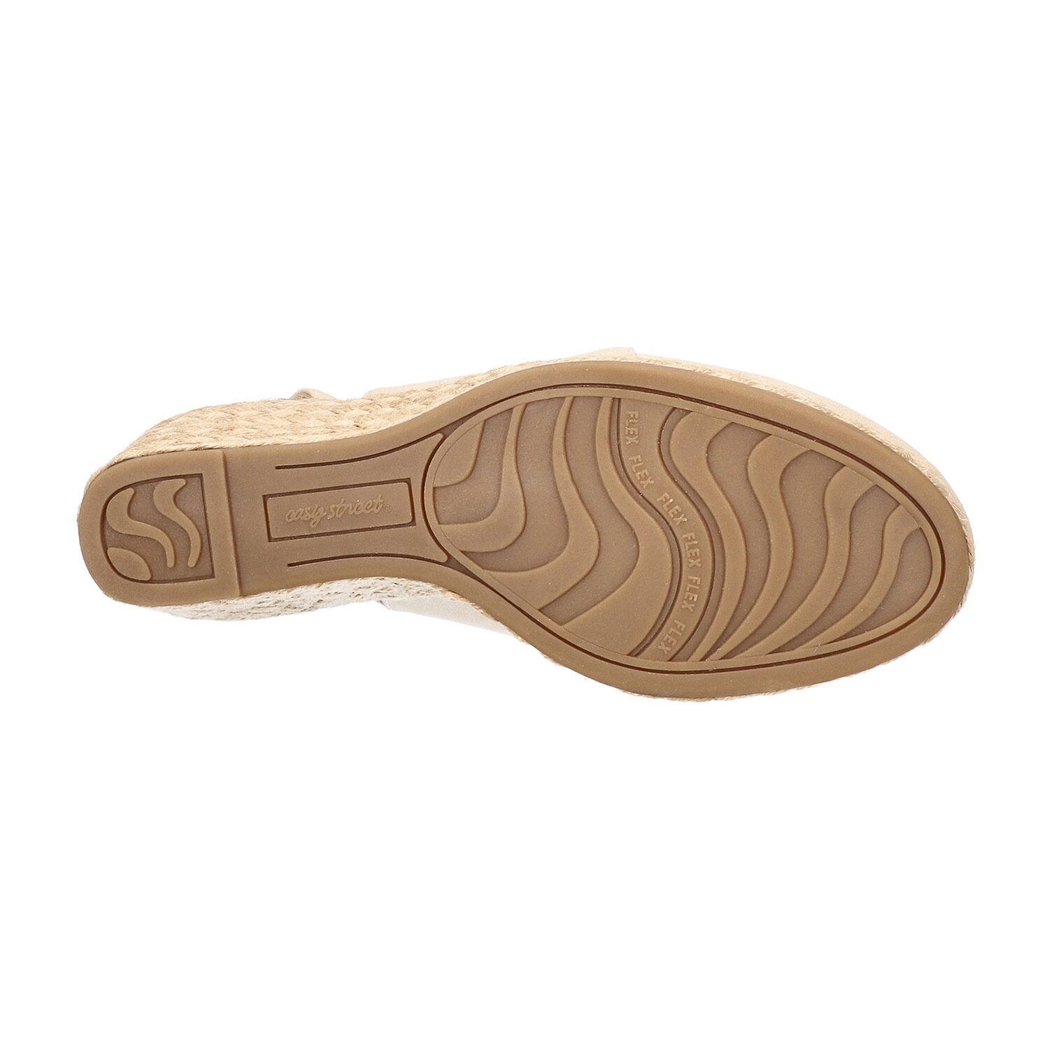 Easy Street Womens Aloha Espadrille Wedge Sandals