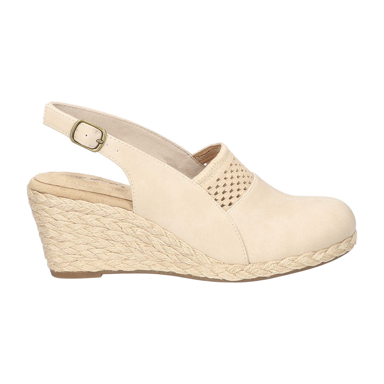 Easy Street Womens Aloha Espadrille Wedge Sandals