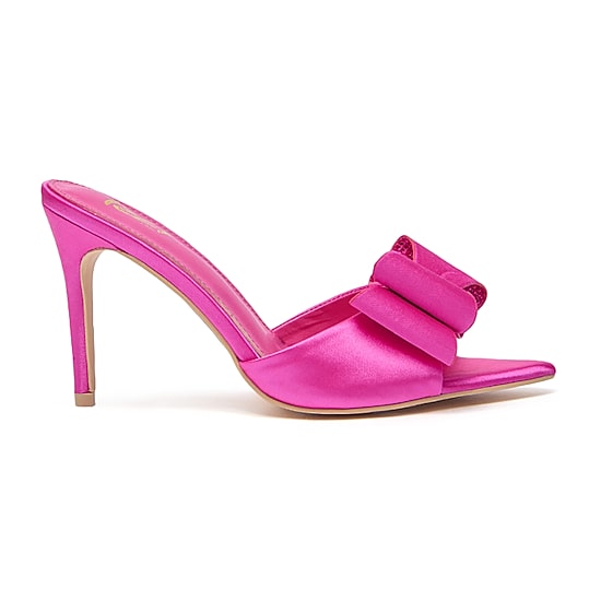 IZZY by AZALEA WANG Geeta Womens Pointed Open Toe Stiletto Heel Pumps