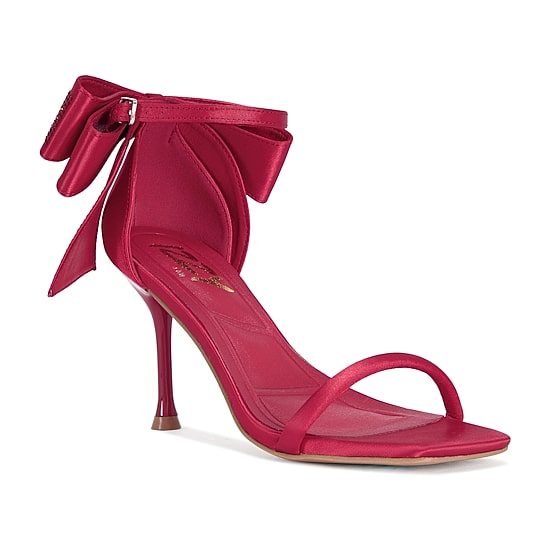 IZZY by AZALEA WANG Adora Womens Square Open Toe Stiletto Heel Pumps