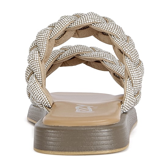 IZZY by AZALEA WANG Andra Womens Footbed Sandals