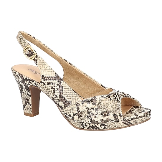 Easy Street Womens Saturn Heeled Sandals